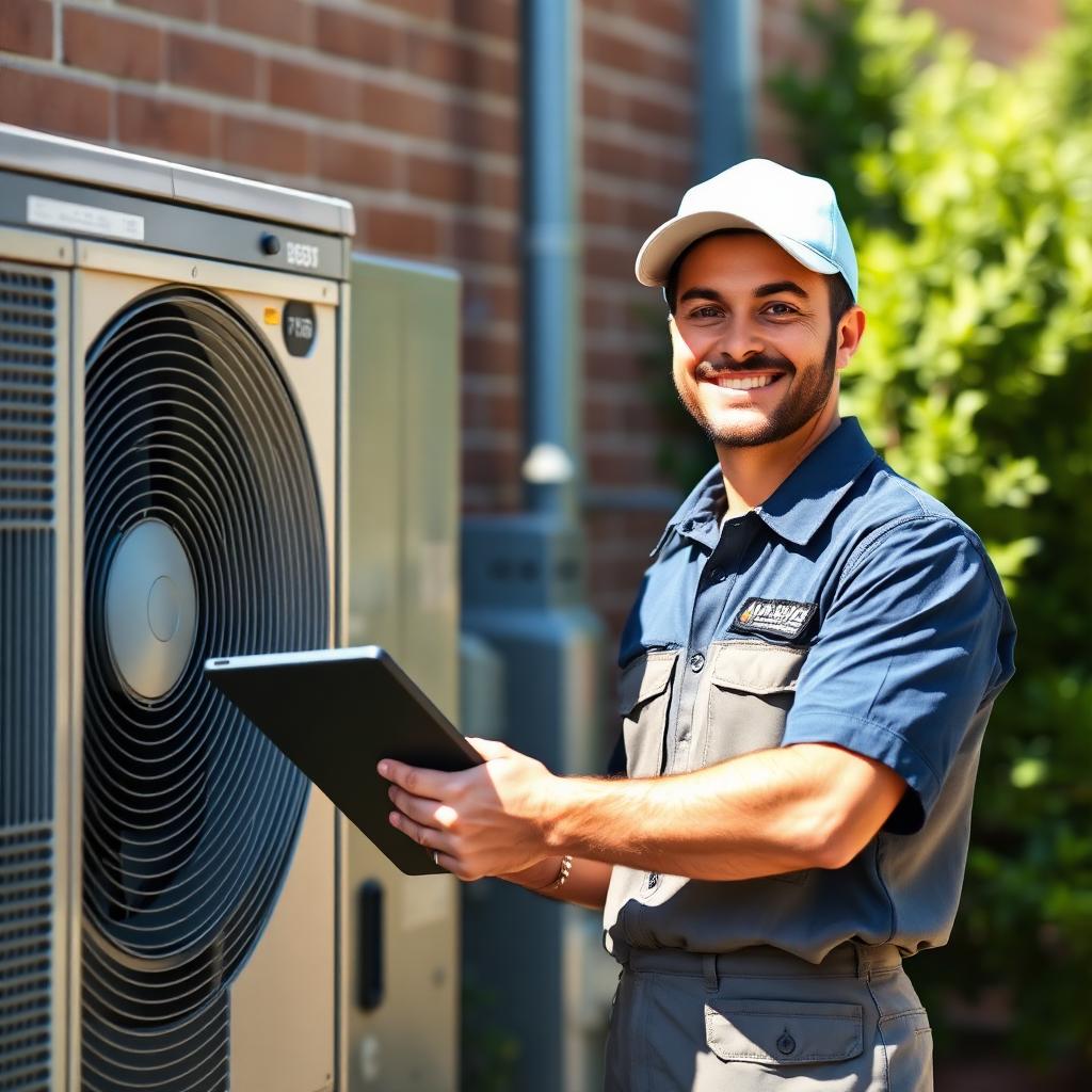 Armco AC installation technician